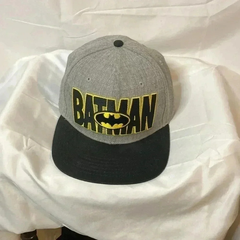Batman flat‎ bill hat